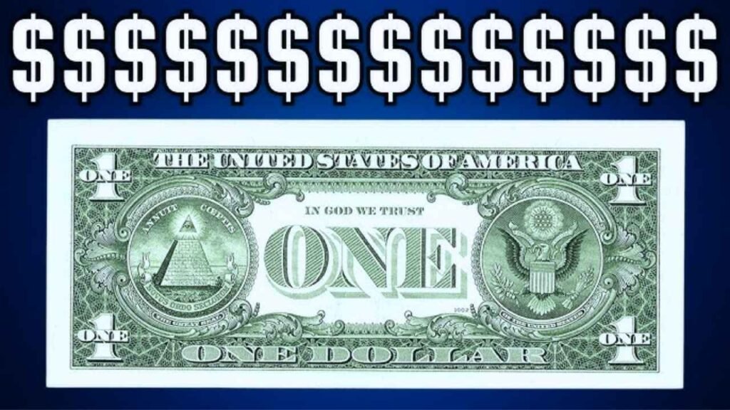 Check This on your $1 Bill - It Could be worth $3,600.00