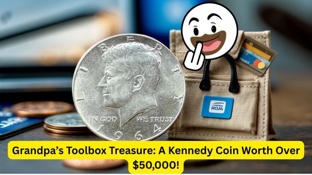 Grandpa’s Toolbox Treasure: A Kennedy Coin Worth Over $50,000!