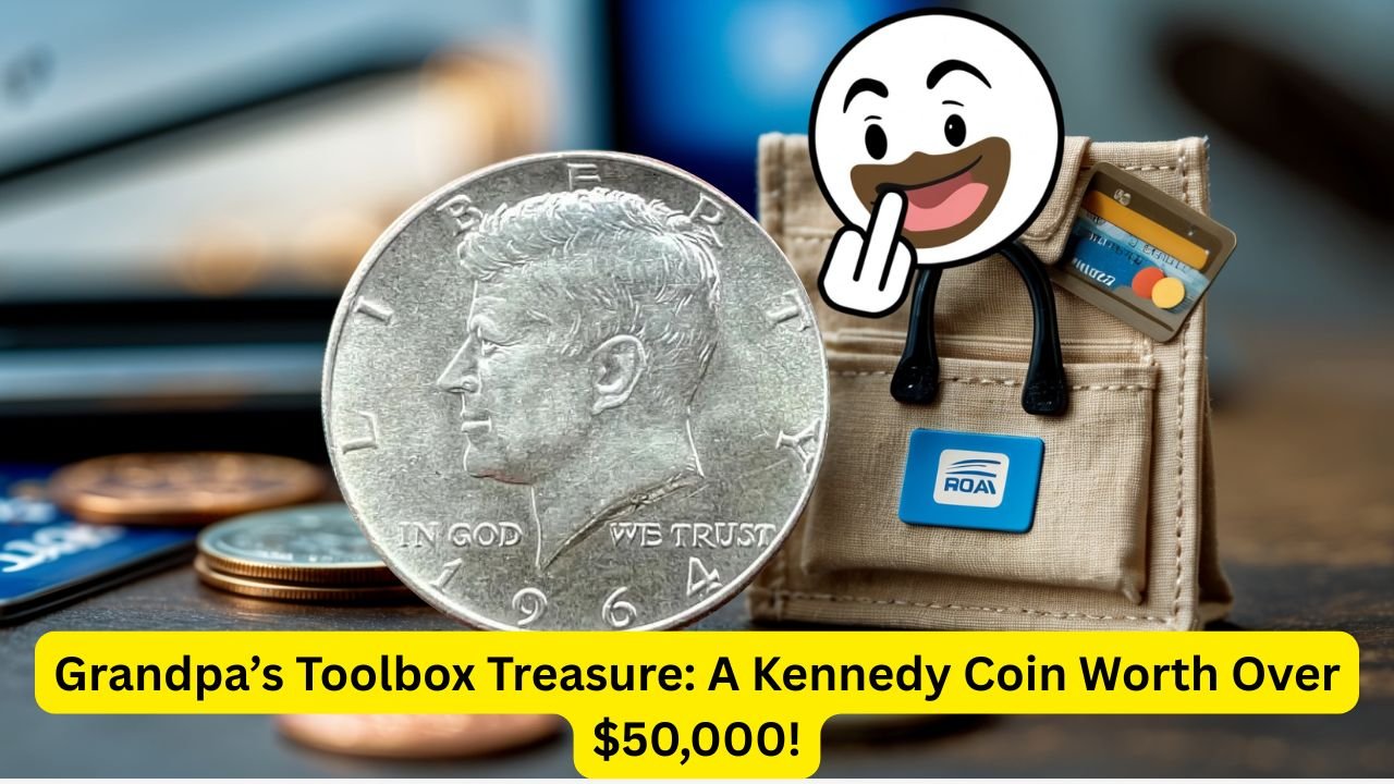 Grandpa’s Toolbox Treasure: A Kennedy Coin Worth Over $50,000!