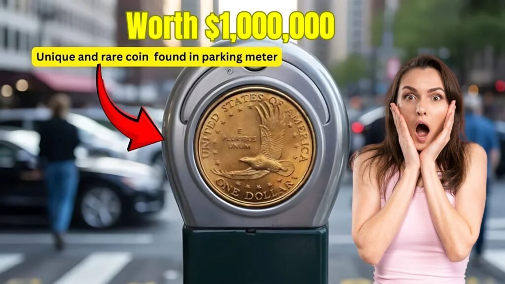 Rare $1,000,000 coin found in parking meter return slot